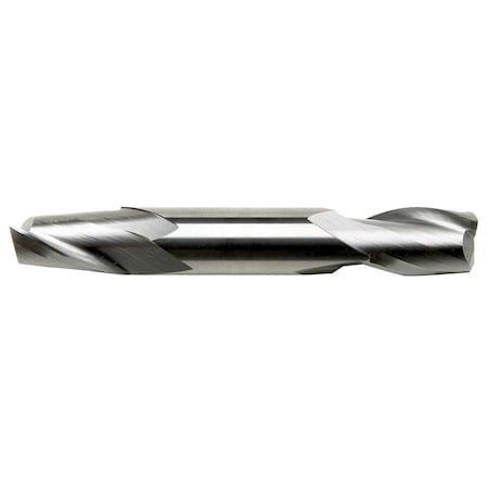 Gs Tooling 7/32" Diameter x 1/4" Shank 2-Flute Stub Length Double End Blue Series Carbide End Mills 102272